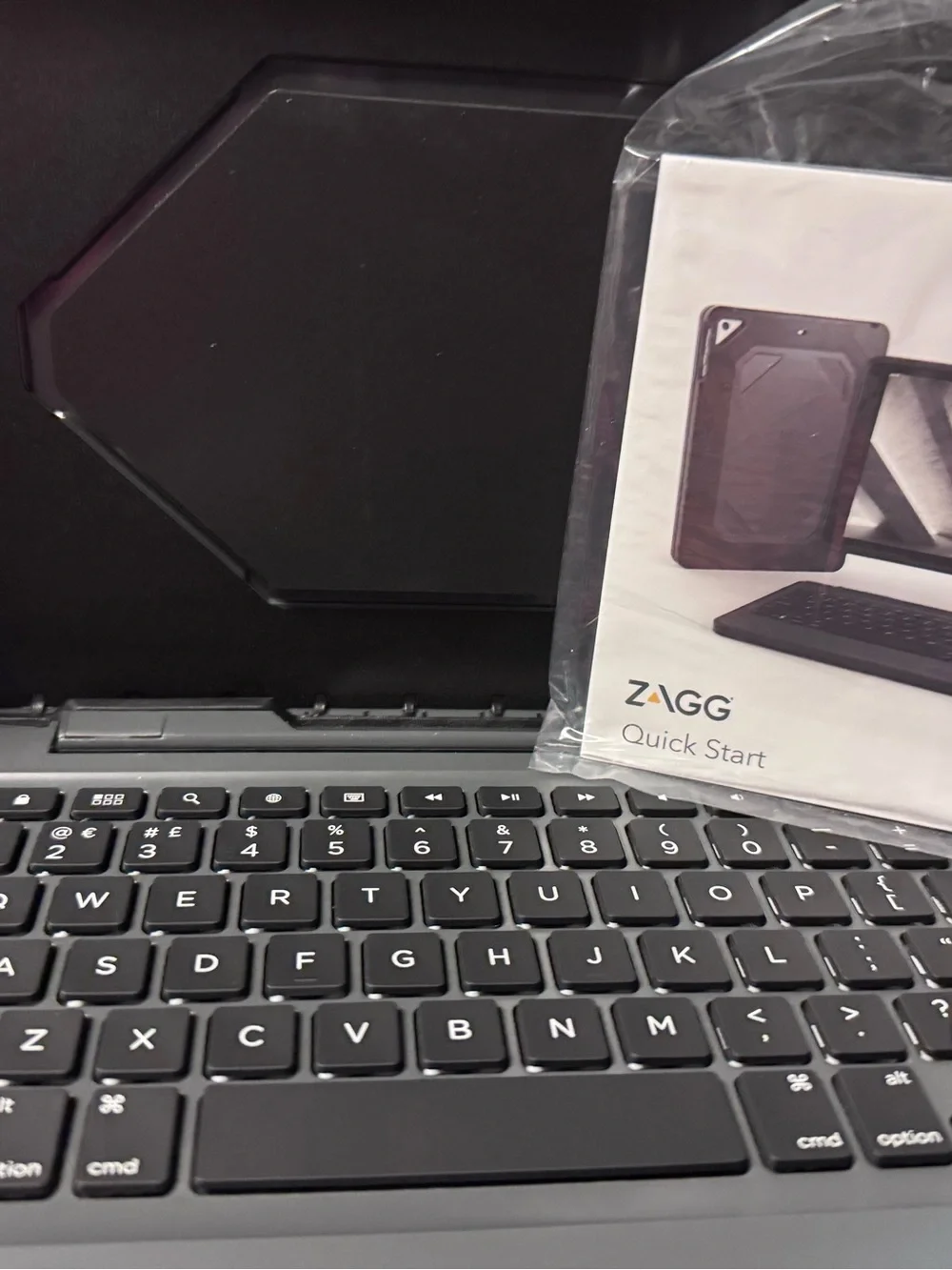 ZAGG Rugged Book Durable Wireless Keyboard & Detachable Case - Black